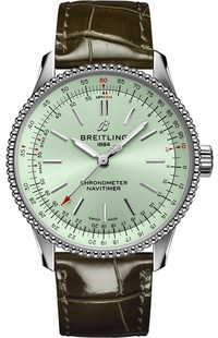 Breitling Navitimer Automatic 35 Green Women's Watch A17395361L1P2